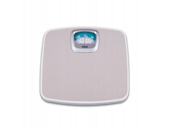 IDEAL Mechanische badkamerweegschaal IZ9202 - Werkt altijd zonder batterijen