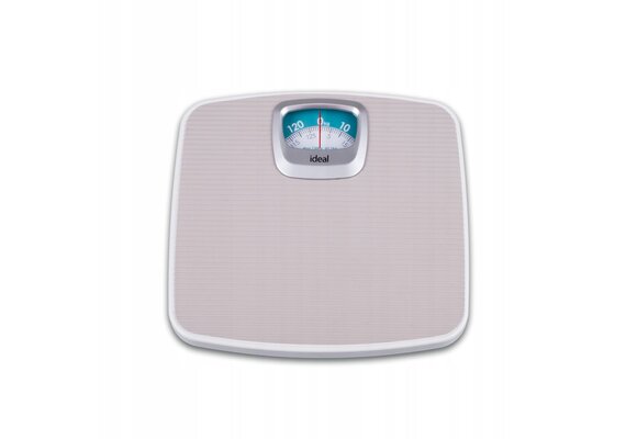 IDEAL Mechanische badkamerweegschaal IZ9202 - Werkt altijd zonder batterijen