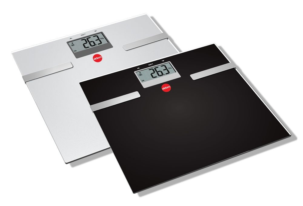 ELDOM Elektrische Badkamerweegschaal TWO130 - BMI en Lichaamsanalyse