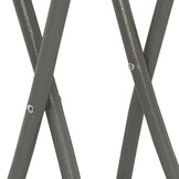 NUFORMA Opvouwbare Barkruk 70 cm - Weerbestendig HDPE voor Evenementen