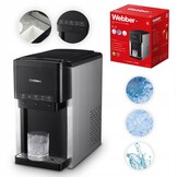 WEBBER IJsblokjesmachine 3-in-1 - Waterdispenser en IJscrusher