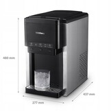 WEBBER IJsblokjesmachine 3-in-1 - Waterdispenser en IJscrusher