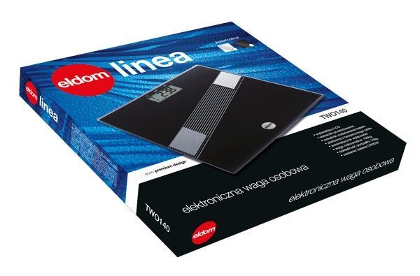 ELDOM Elektrische Badkamerweegschaal TWO140 - Volledige Lichaamsanalyse