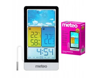METEO Weerstation SP112 - Nauwkeurige temperatuur en tijd