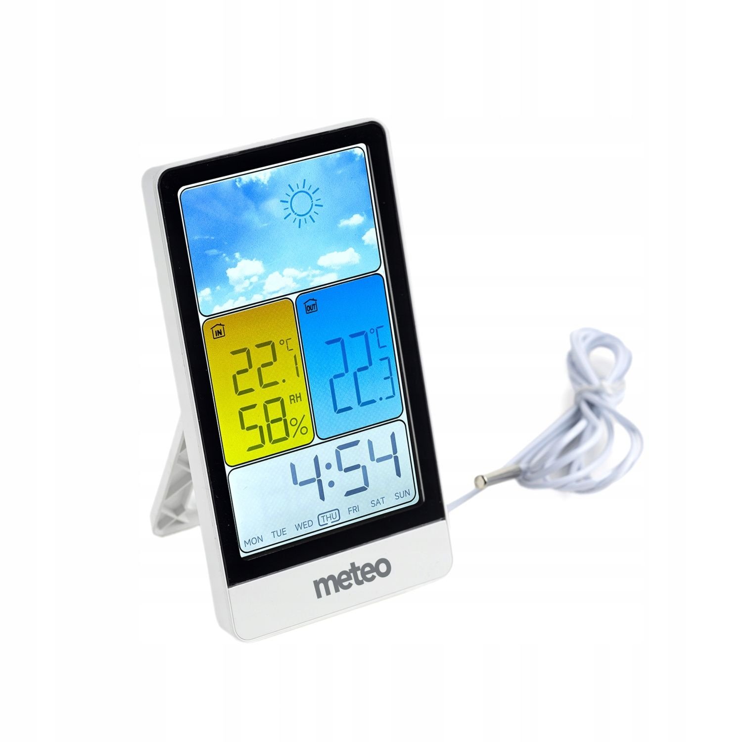 METEO Weerstation SP112 - Nauwkeurige temperatuur en tijd