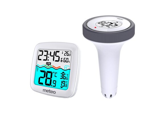 METEO TB2 Zwembadthermometer & Weerstation - 60m Draadloos