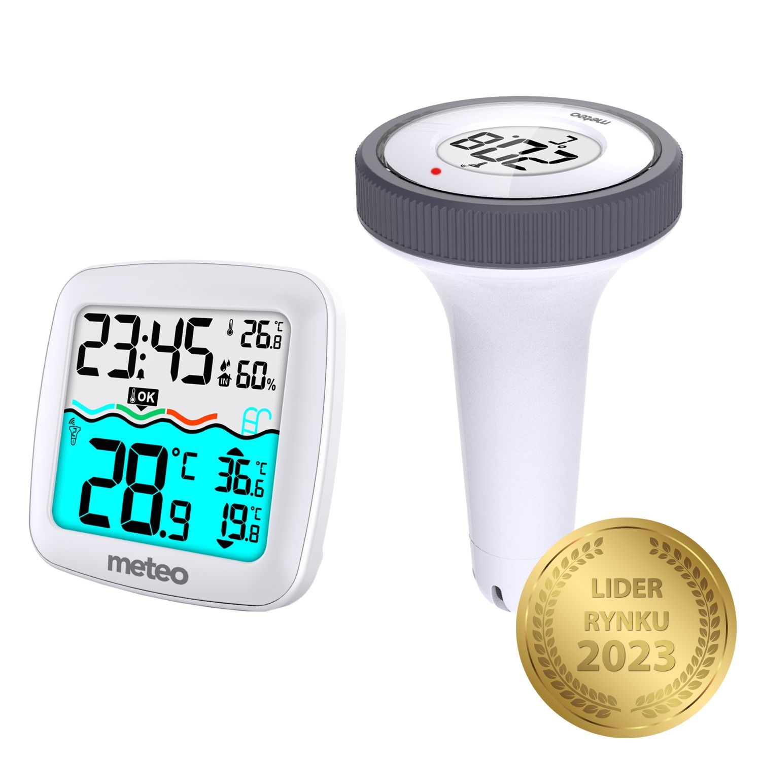 METEO TB2 Zwembadthermometer & Weerstation - 60m Draadloos