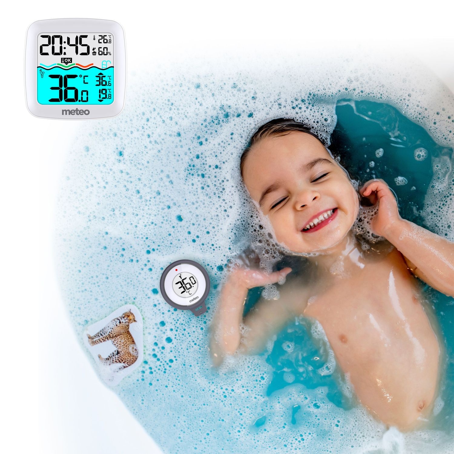 METEO TB2 Zwembadthermometer & Weerstation - 60m Draadloos