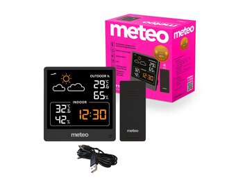 METEO Weerstation SP200 - Met DCF klok en weersvoorspelling