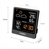 METEO Weerstation SP200 - Met DCF klok en weersvoorspelling