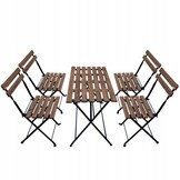 GARDENSELECT Tuinmeubelset Acaciahout - Inklapbaar voor Balkon en Tuin