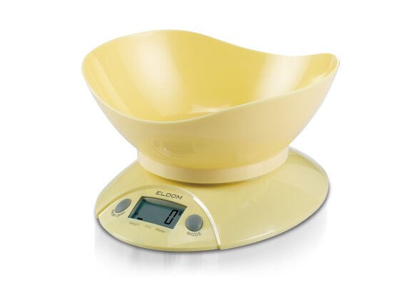 ELDOM Keukenweegschaal WK290 - Met afneembare kom en volumemeting