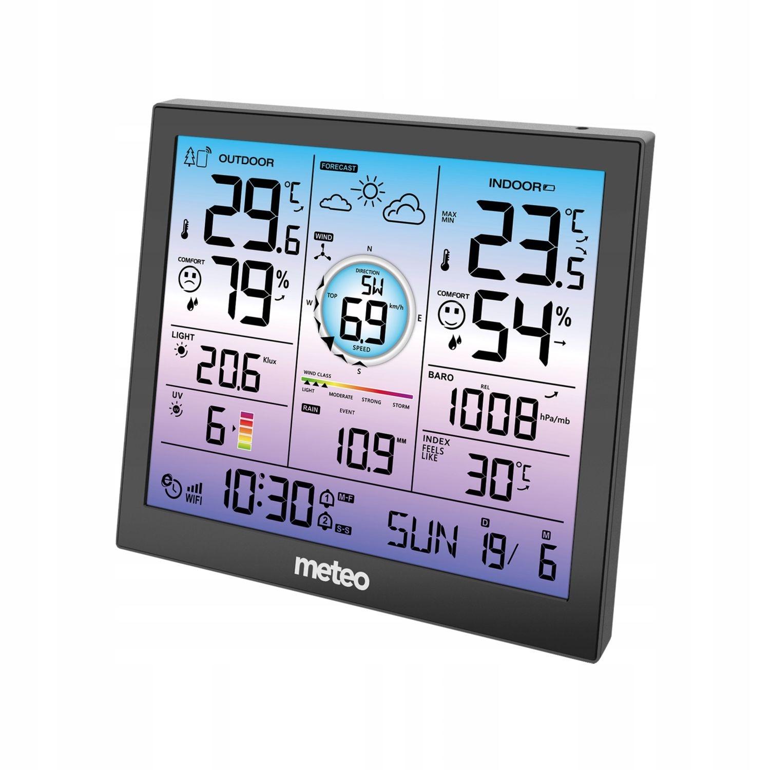 METEO SP602 Draadloos Weerstation - Met Wi-Fi en App-ondersteuning