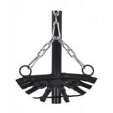 NUFORMA City Hangstoel - Handgevlochten Ei met Luxe Kussens