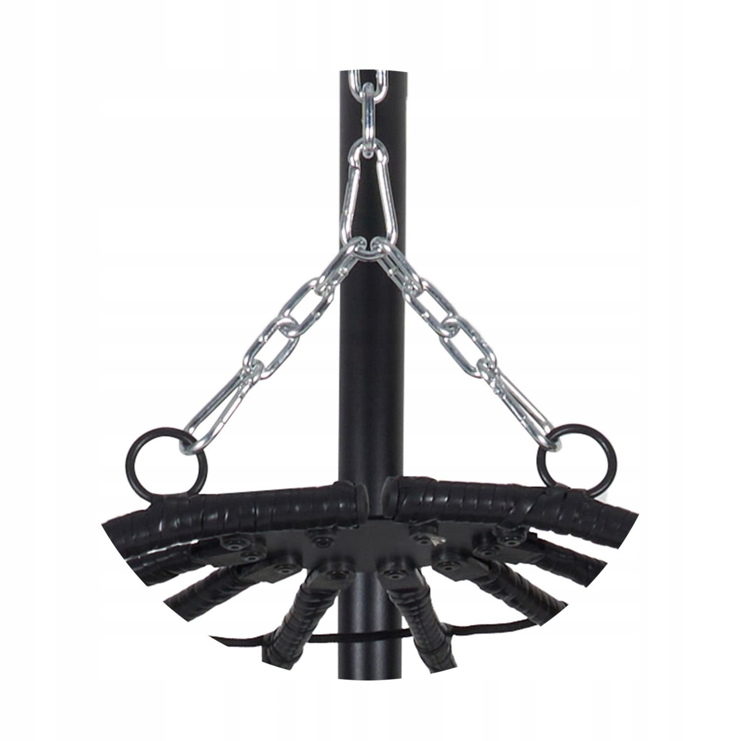 NUFORMA City Hangstoel - Handgevlochten Ei met Luxe Kussens