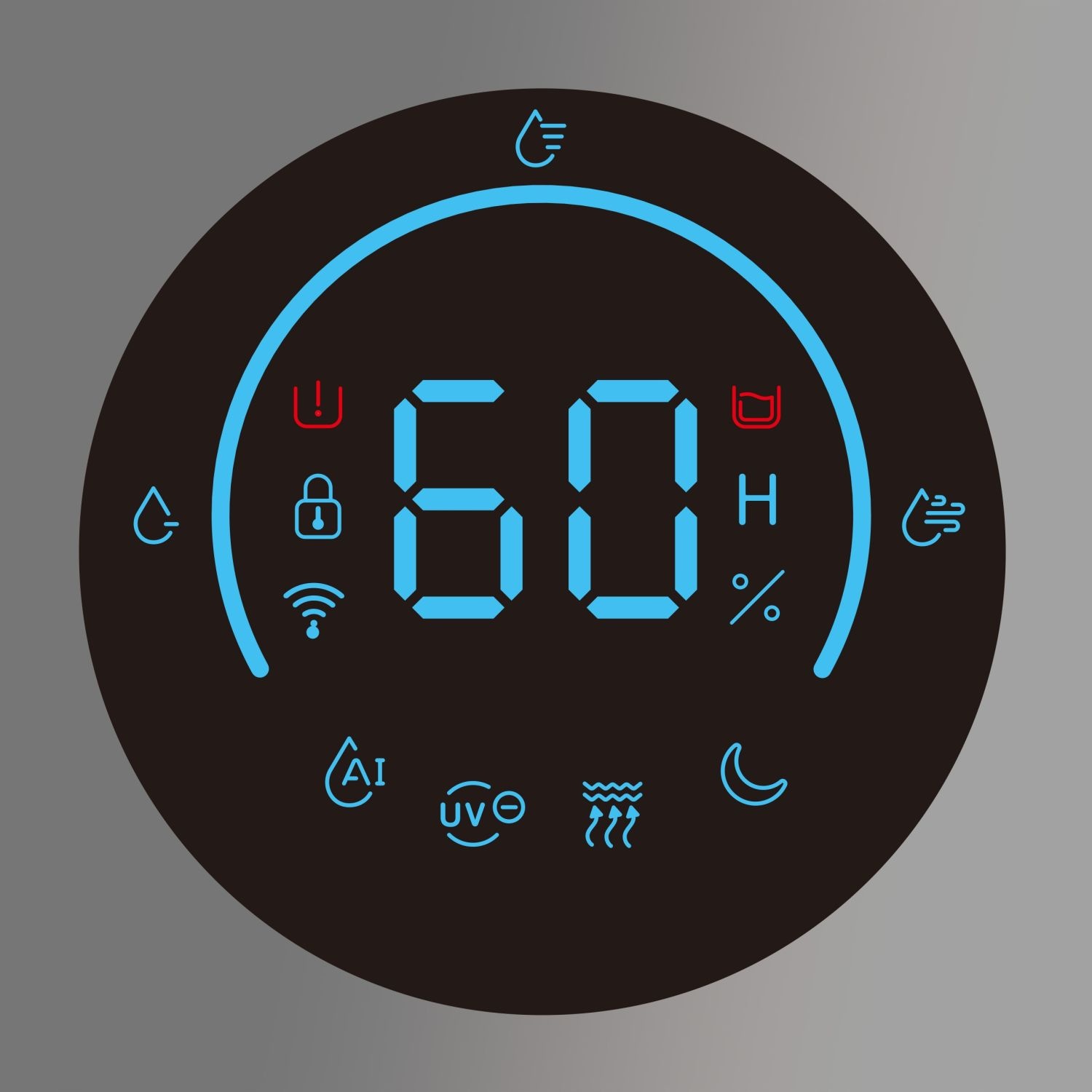 Webber Verdampingsluchtbevochtiger EH9004 - Voor ruimtes tot 105 m2