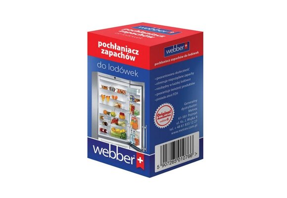 WEBBER koelkast geurabsorbeerder P2 - houdt etenswaren langer vers