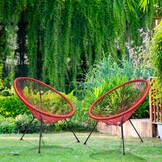 NUFORMA Balkon- en Terrasstoel - Ergonomisch en weerbestendig comfort