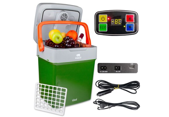 IDEAL Koelbox ID5501 - 29 liter met usb-poort en 12v/230v