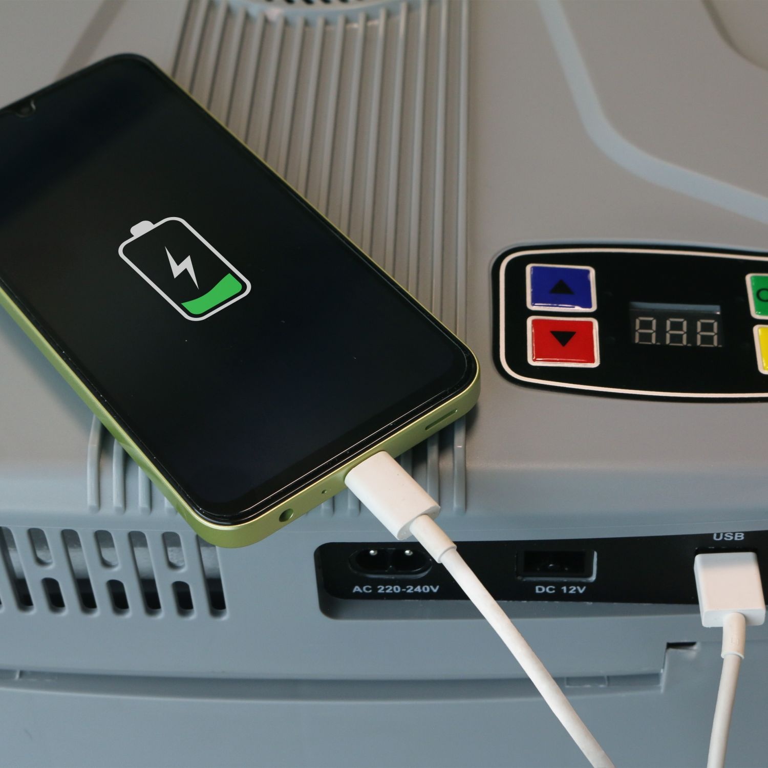 IDEAL Koelbox ID5501 - 29 liter met usb-poort en 12v/230v