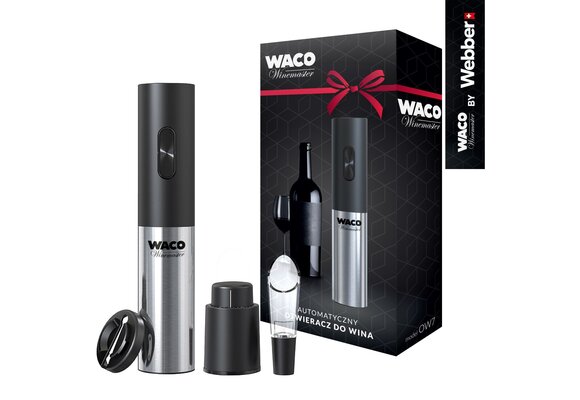 Waco OW7 Automatische Kurkentrekker - Opent elke wijnfles in 8 seconden