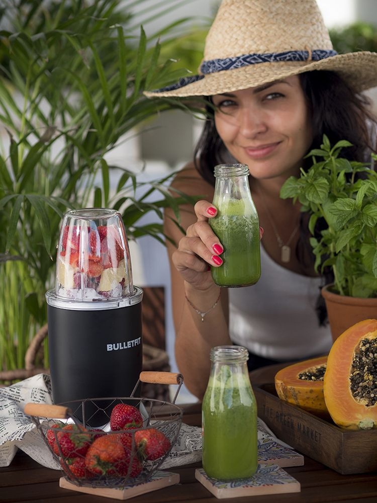 ELDOM Nutri BLN700 Blender - Krachtige smoothie maker met 3 bekers