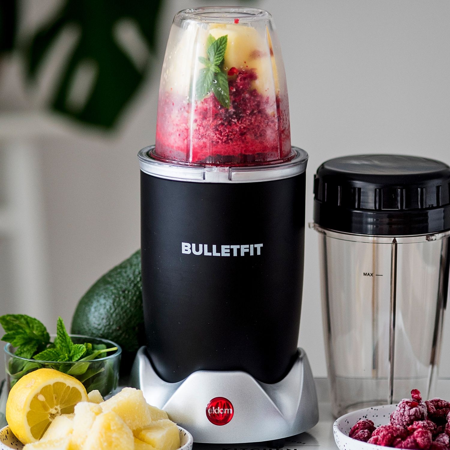 ELDOM Nutri BLN700 Blender - Krachtige smoothie maker met 3 bekers