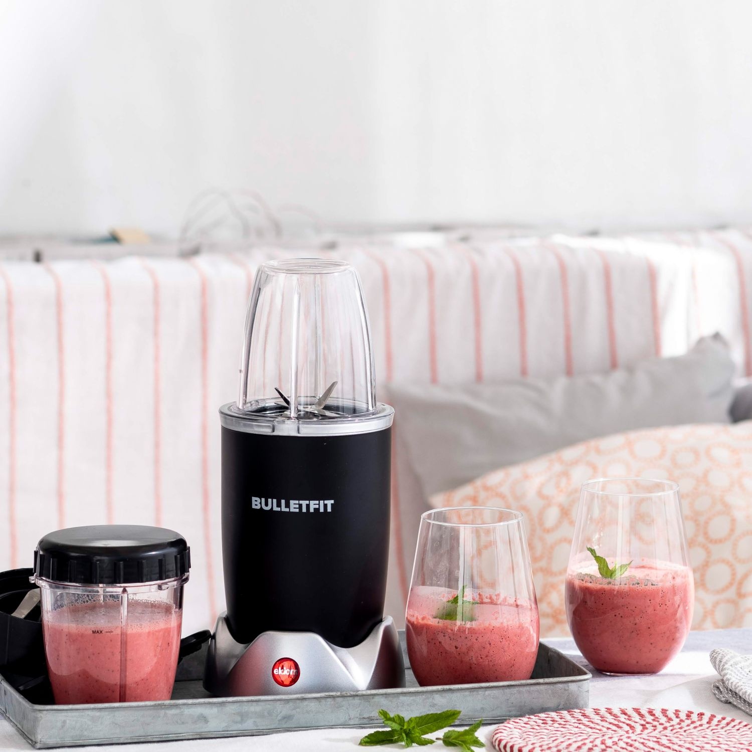 ELDOM Nutri BLN700 Blender - Krachtige smoothie maker met 3 bekers