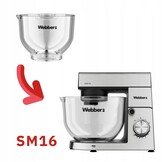 Webber Glazen Kom 5L voor SM15/SM16 - Robuust gehard glas