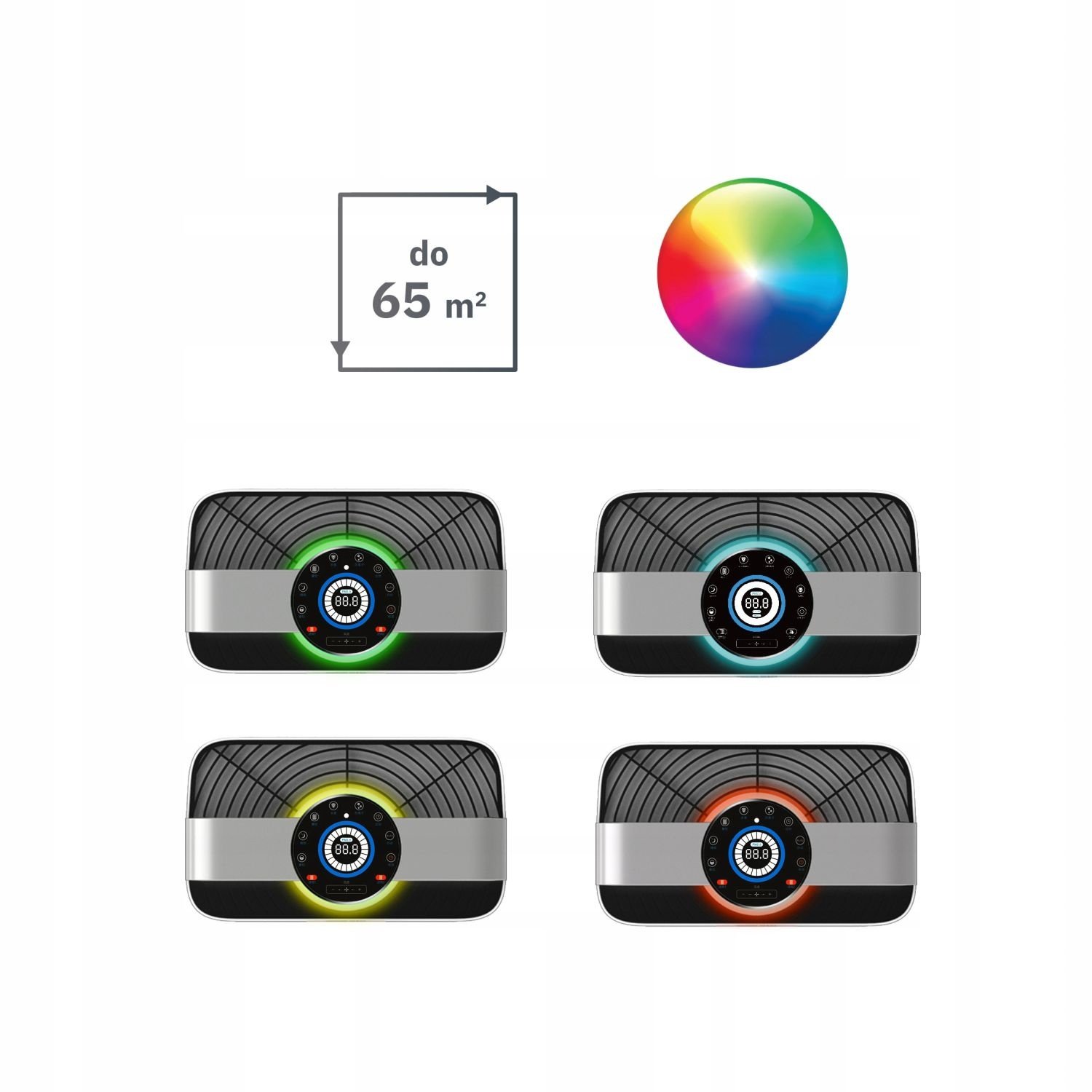 Webber AP9700 Luchtreiniger - Schone lucht voor ruimtes tot 65 m²