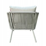 NUFORMA Tuinmeubelset Beige - Weerbestendig Aluminium en Technorattan