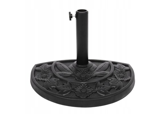 NUFORMA Parasolvoet Halfrond 9 kg - Ruimtebesparend voor Balkon