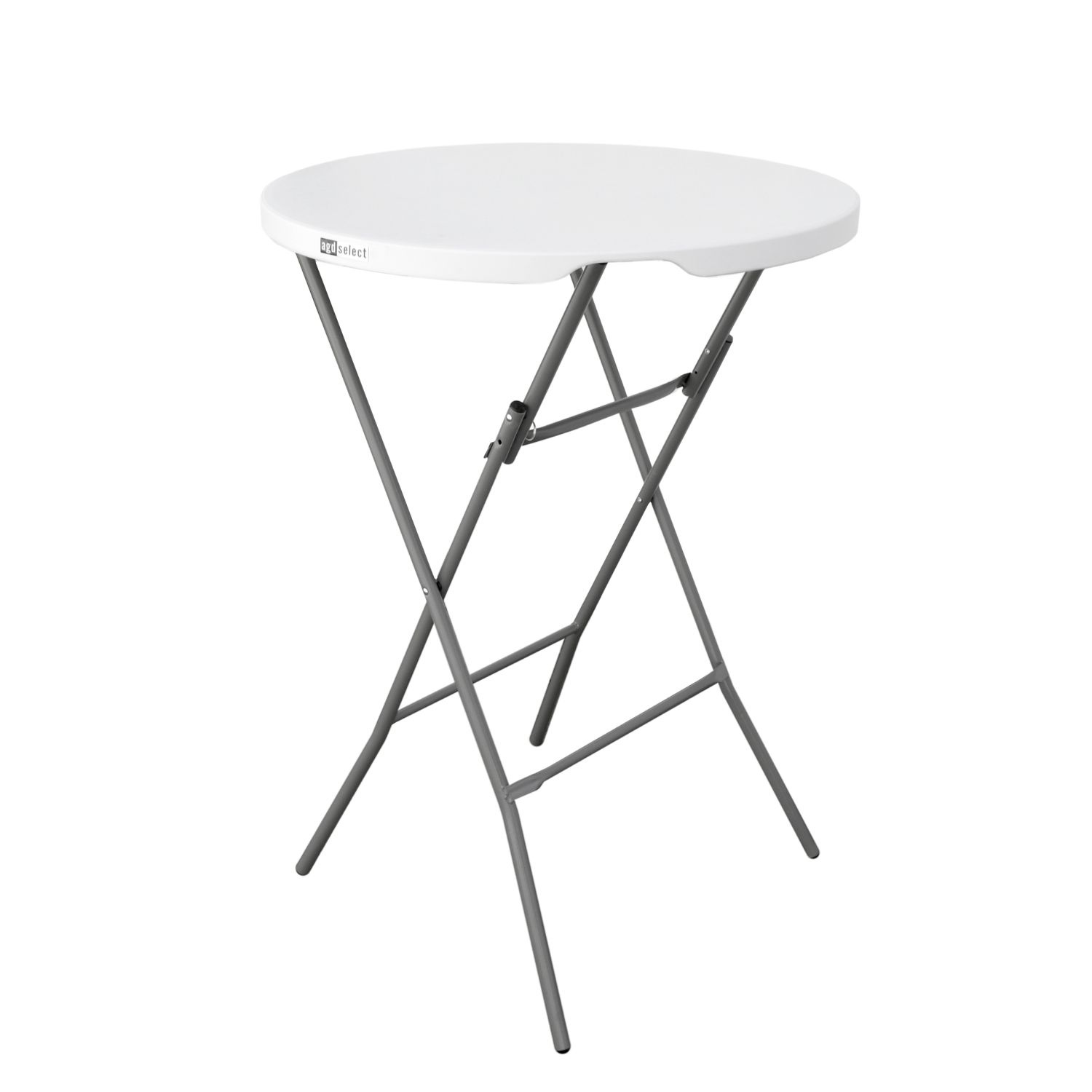 GARDENSELECT Nuforma statafel Ø 80 cm - weerbestendig en opvouwbaar