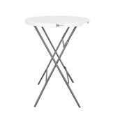 GARDENSELECT Nuforma statafel Ø 80 cm - weerbestendig en opvouwbaar