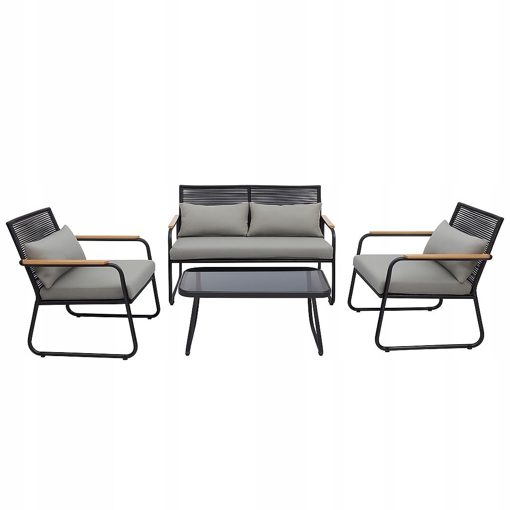 NUFORMA Technorattan Tuinset MIAMI SUNSET - Stijlvol en Weerbestendig