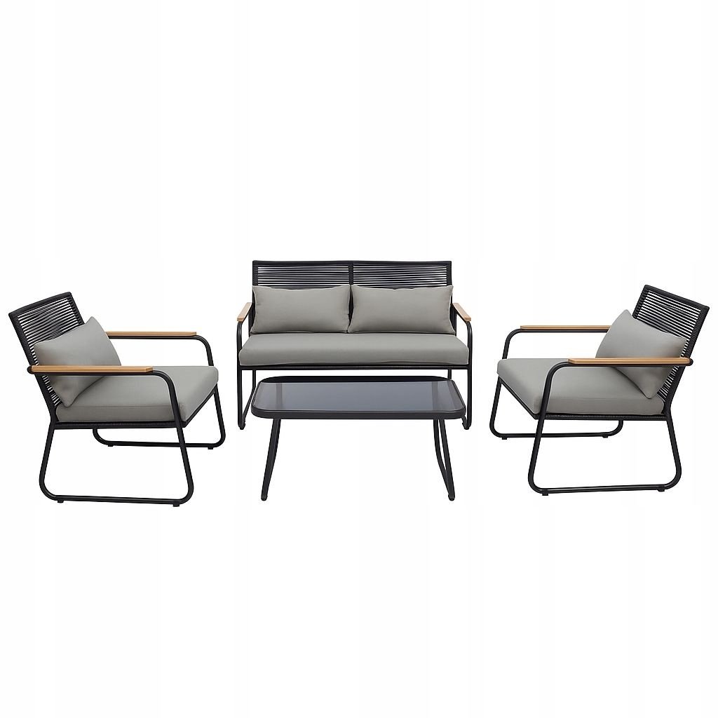 NUFORMA Technorattan Tuinset MIAMI SUNSET - Stijlvol en Weerbestendig