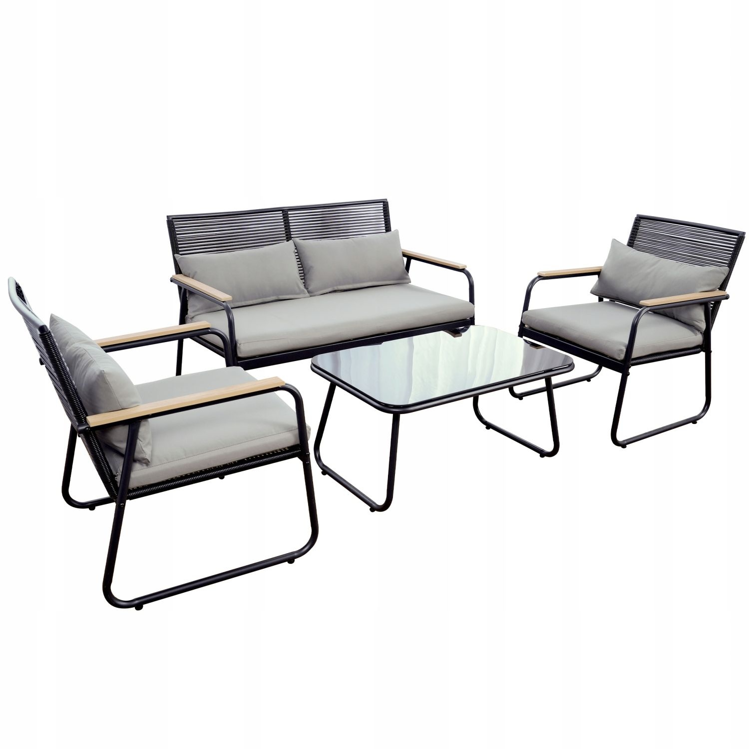 NUFORMA Technorattan Tuinset MIAMI SUNSET - Stijlvol en Weerbestendig