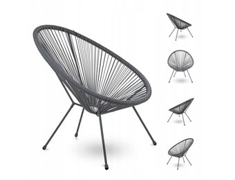 NUFORMA Acapulco Tuinstoel - Duurzaam Technorattan & Roestvrij Frame