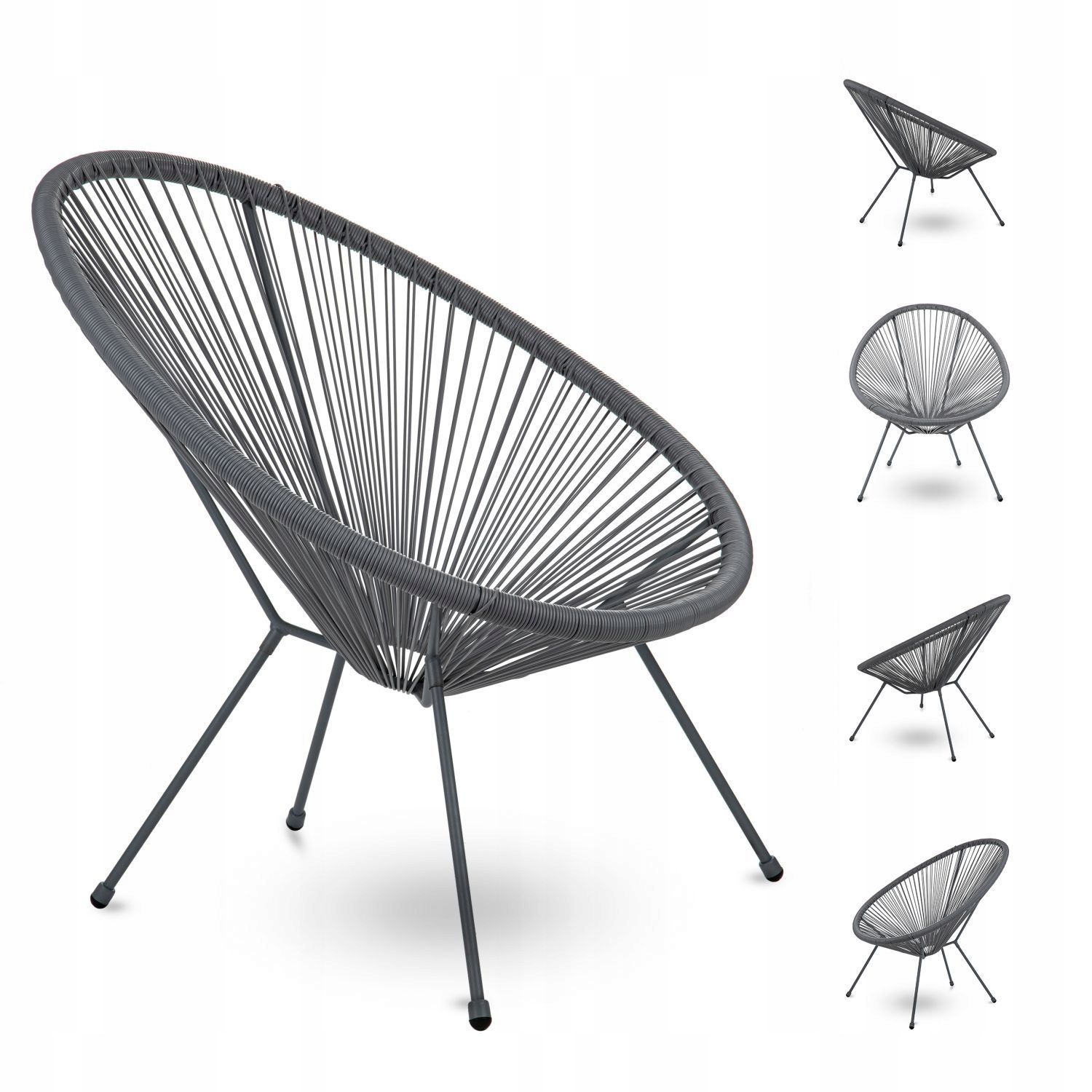 NUFORMA Acapulco Tuinstoel - Duurzaam Technorattan & Roestvrij Frame