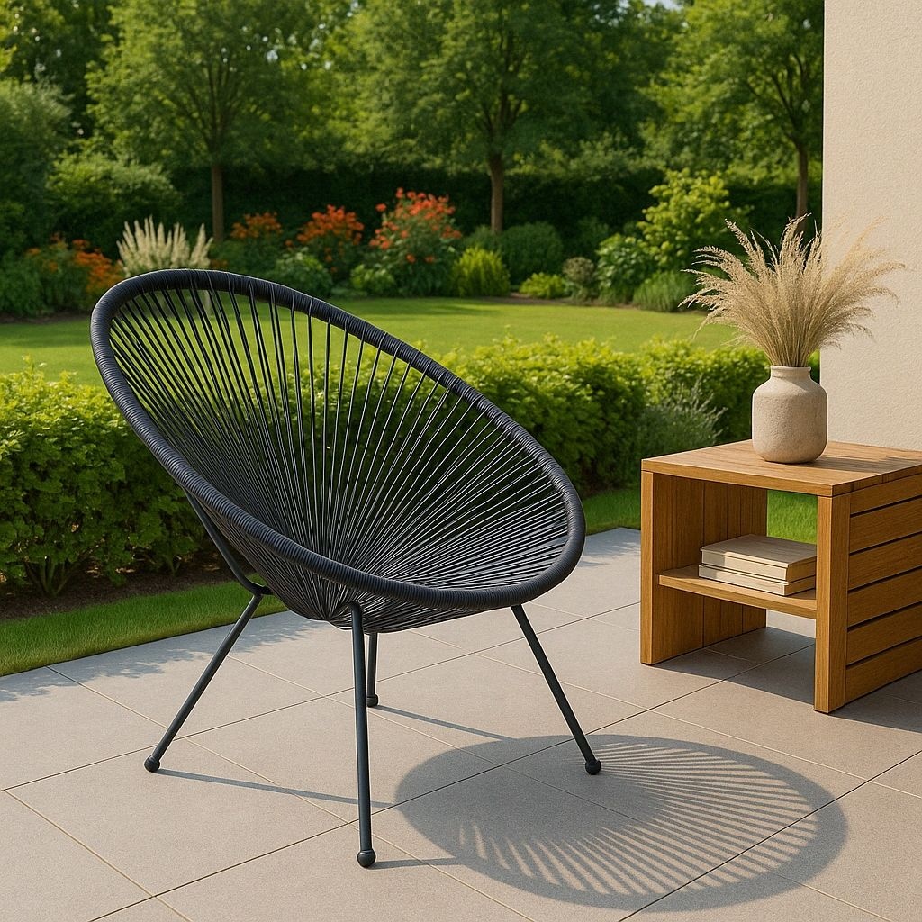 NUFORMA Acapulco Tuinstoel - Duurzaam Technorattan & Roestvrij Frame