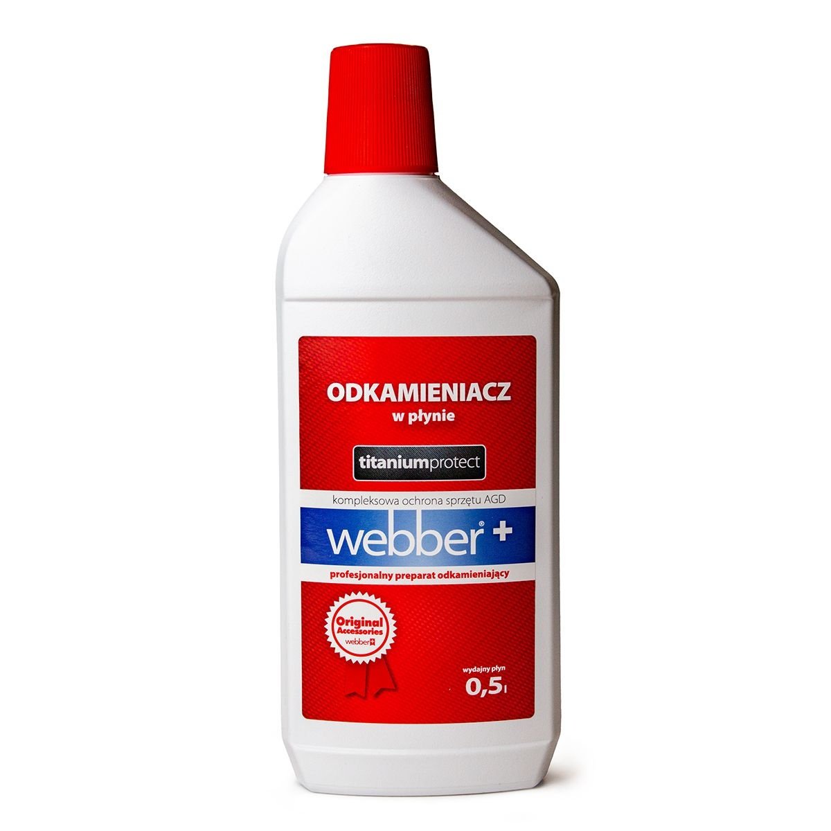 Webber Vloeibare Ontkalker 0,5 L - Professionele Corrosievrije Reiniging