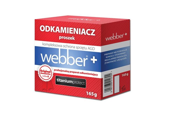 Webber Ontkalkingspoeder 165g - Professionele universele ontkalker