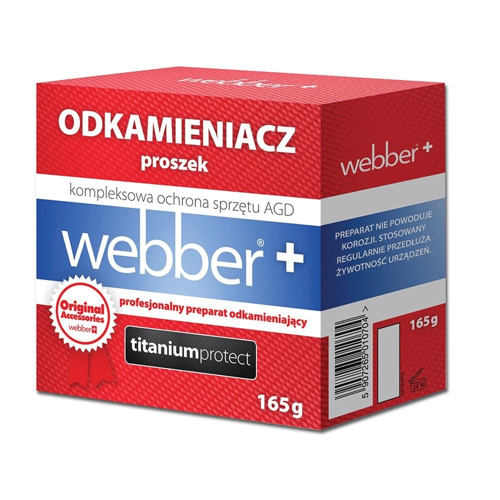 Webber Ontkalkingspoeder 165g - Professionele universele ontkalker