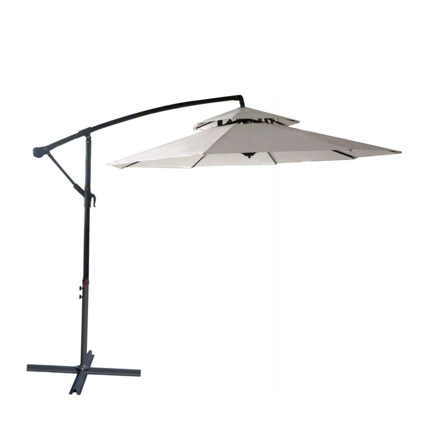 GARDENSELECT Zweefparasol 2,7m - Optimale Schaduw en Kantelbaar Doek