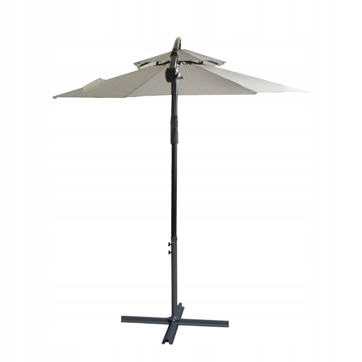GARDENSELECT Zweefparasol 2,7m - Optimale Schaduw en Kantelbaar Doek