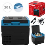 Webber Compressorkoelbox LK-020 Penguin - Koelt en vriest tot -20°C