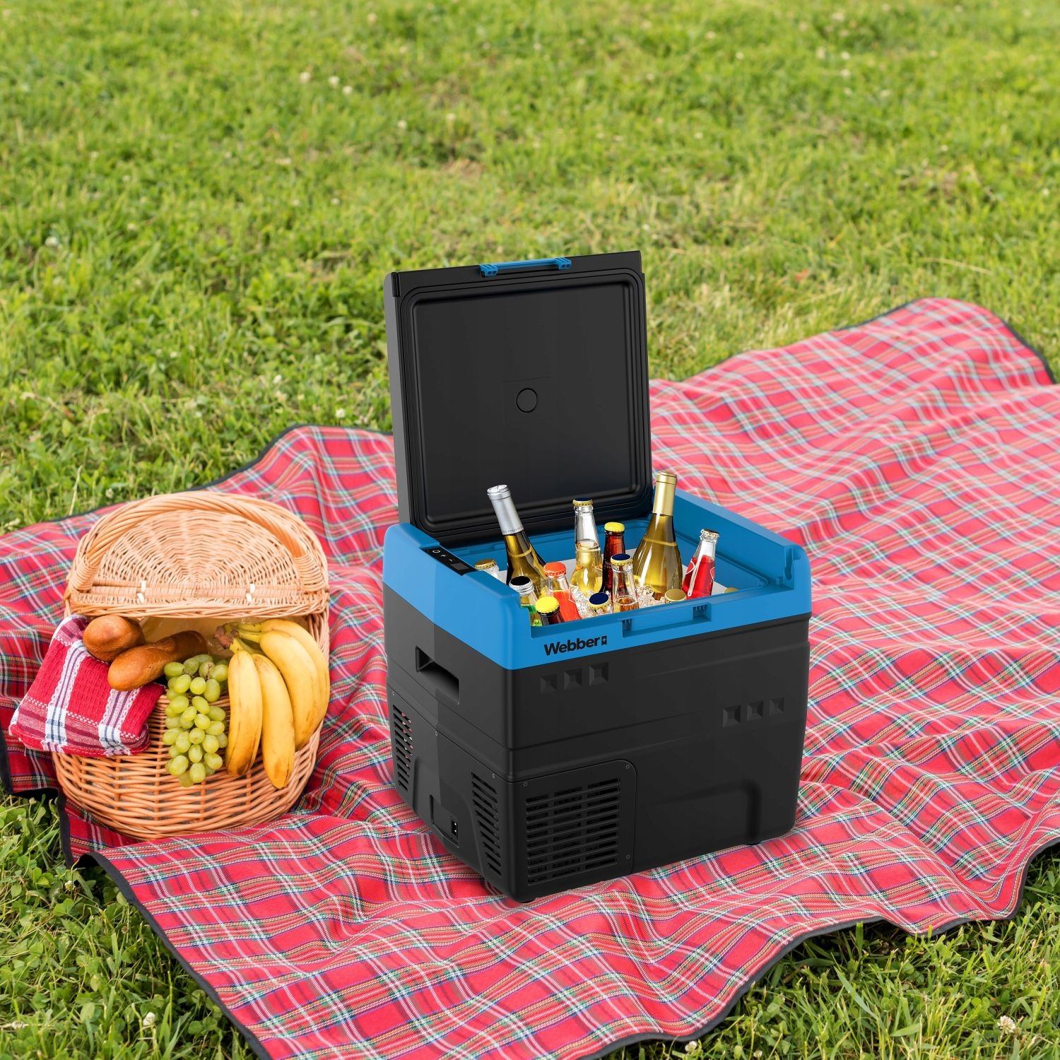 Webber Compressorkoelbox LK-020 Penguin - Koelt en vriest tot -20°C