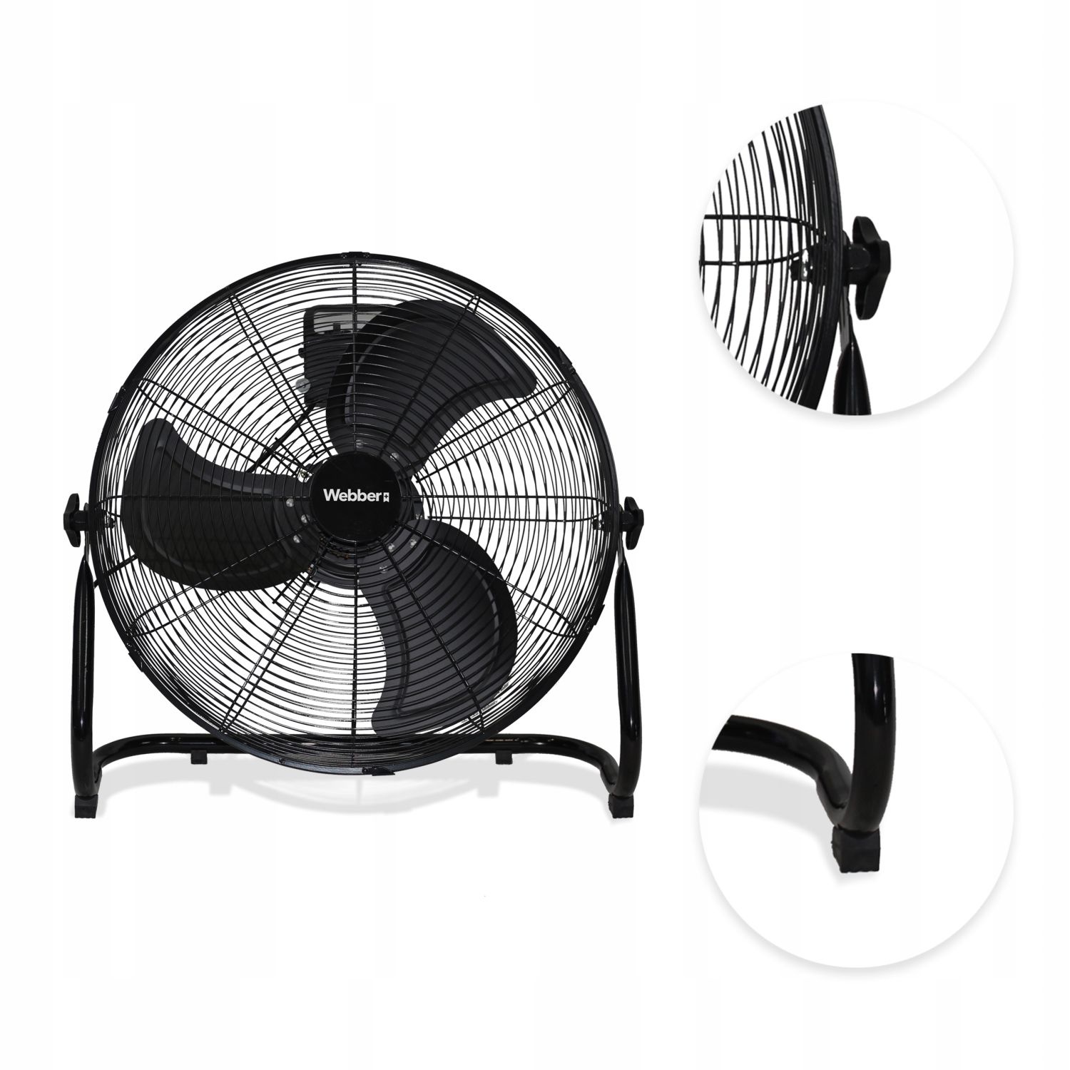 Webber Luchtcirculator FF500 - Krachtige en Stille Koeling 50 cm