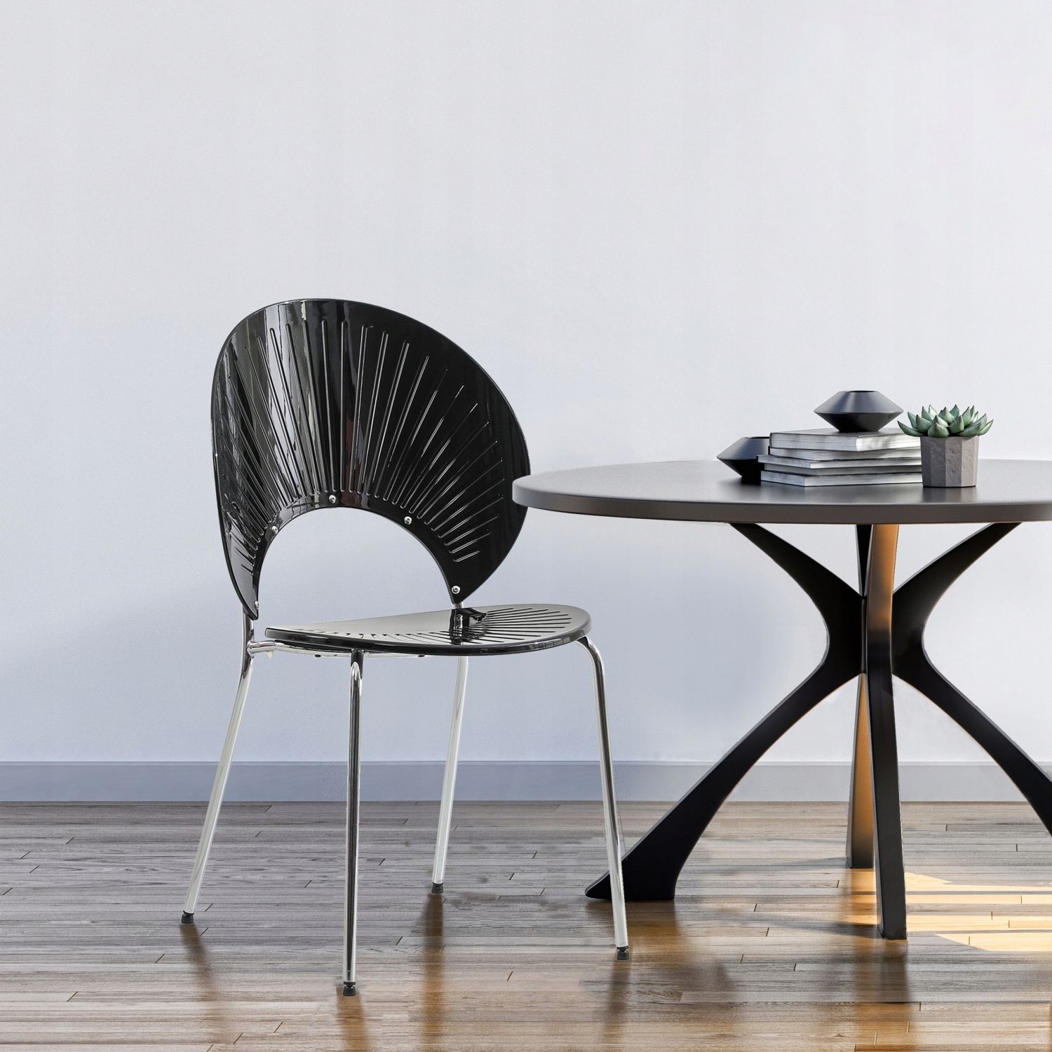 NUFORMA Corvara Moderne Stoel - Ergonomisch & Stapelbaar