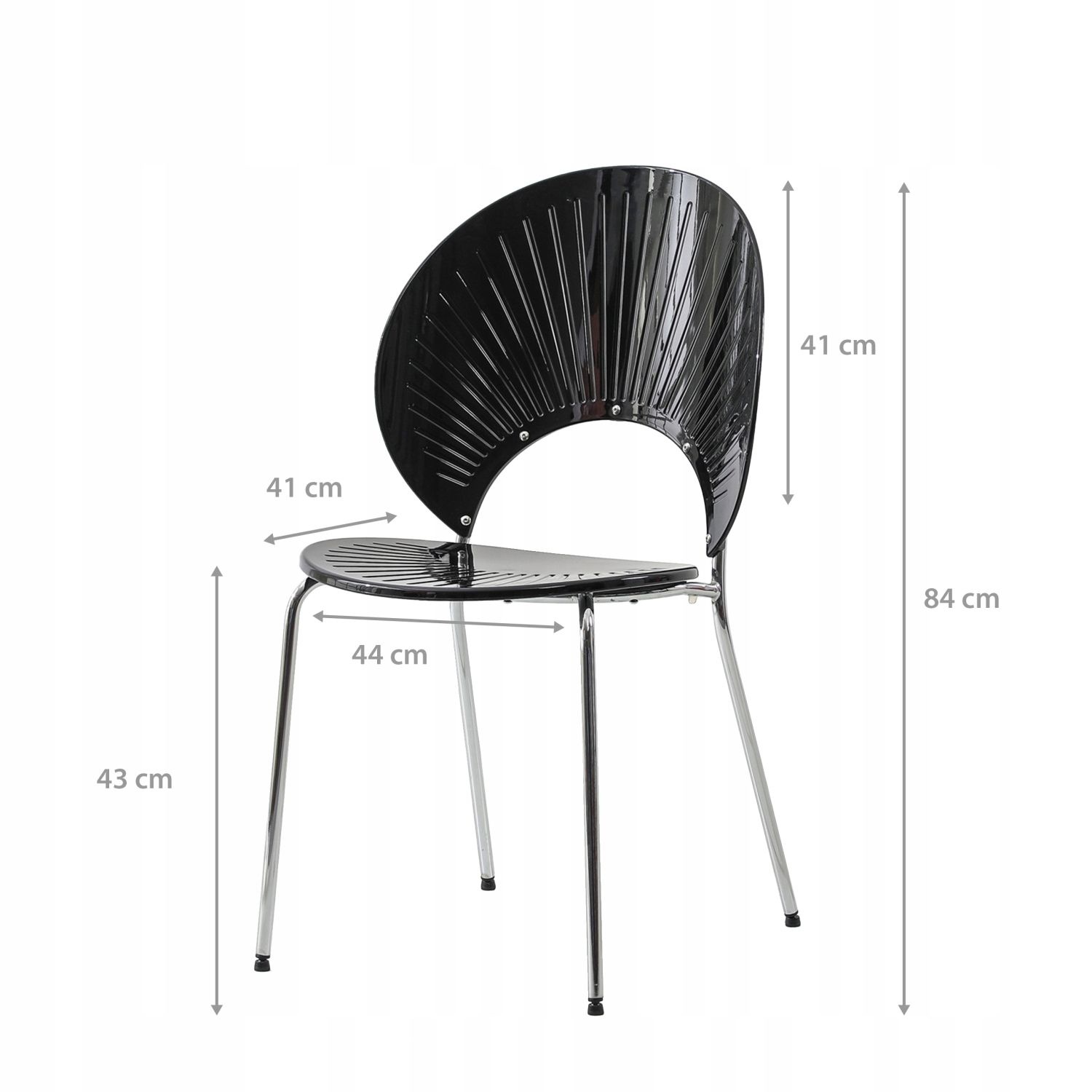 NUFORMA Corvara Moderne Stoel - Ergonomisch & Stapelbaar